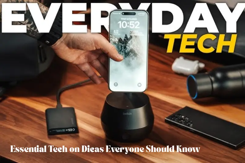 essential tech on dicas everyone should know